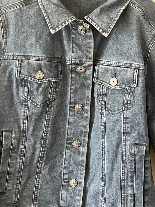 Hand-Painted David Bowie Denim Jacket